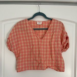 Lou & Grey Linen top, Size small